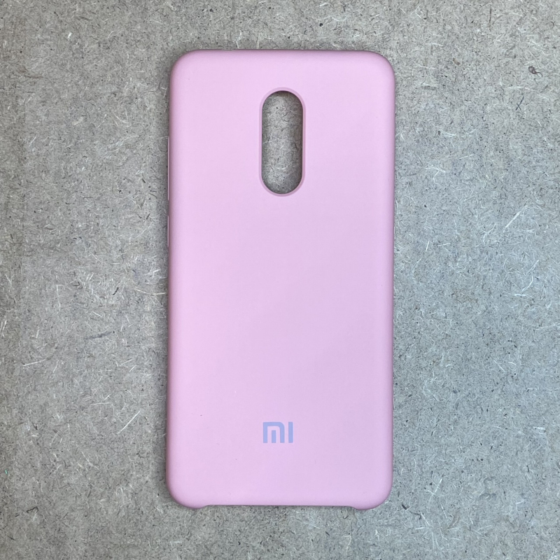 Silicone Case Soft-touch   Redmi 5 Pink