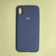 Silicone Case Soft-Touch for Redmi 7A navy blue