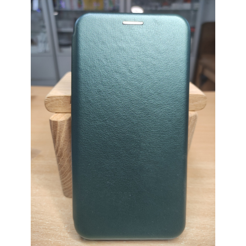 Чохол книжка для Xiaomi Note 8 shell Темно зелений колір. Чохол книжка для Xiaomi Note 8 shell Темно зелений колір.