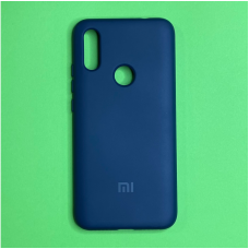 Silicone Case Soft-Touch for Redmi 7 Dark blue