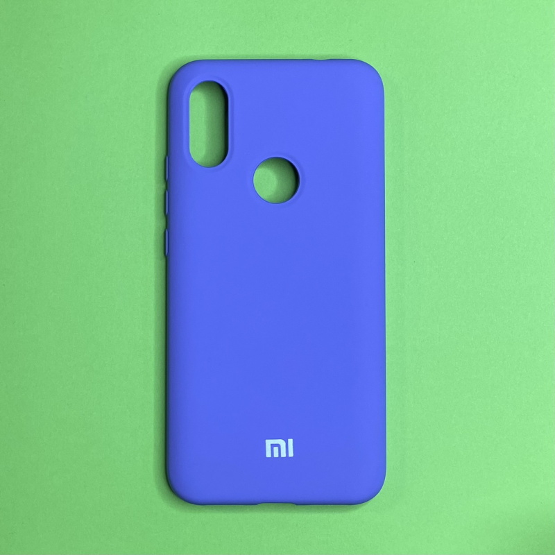 Silicone Case Soft-Touch for Redmi 7 Purple