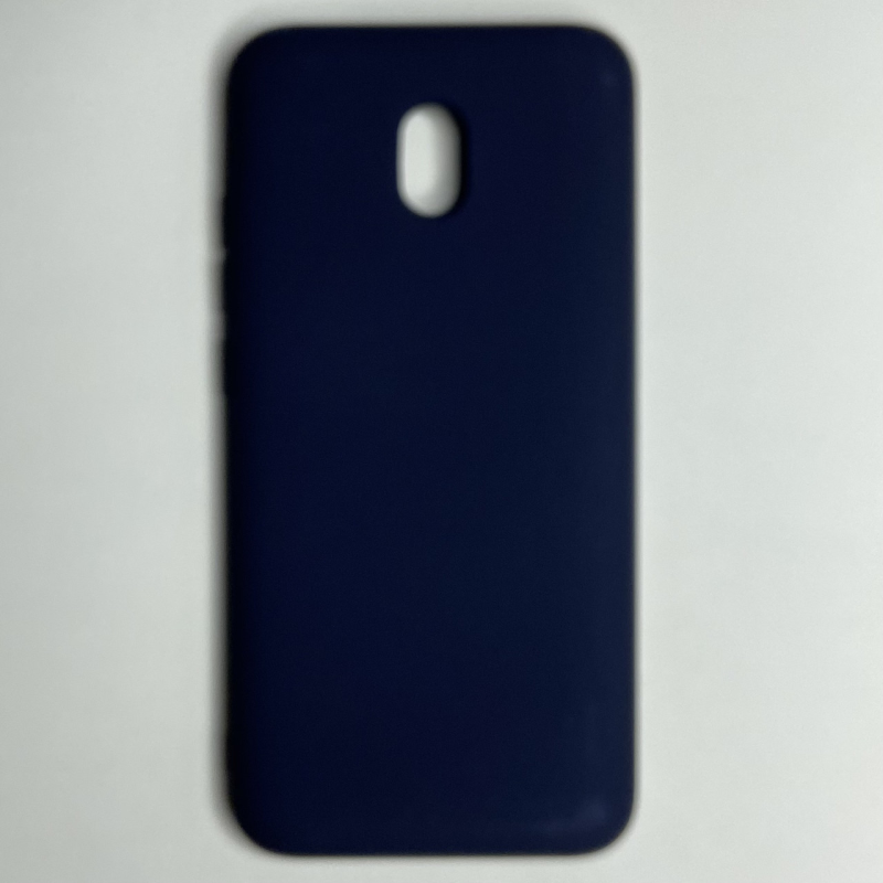 Silicone Case Soft-Touch for Redmi 8A Black