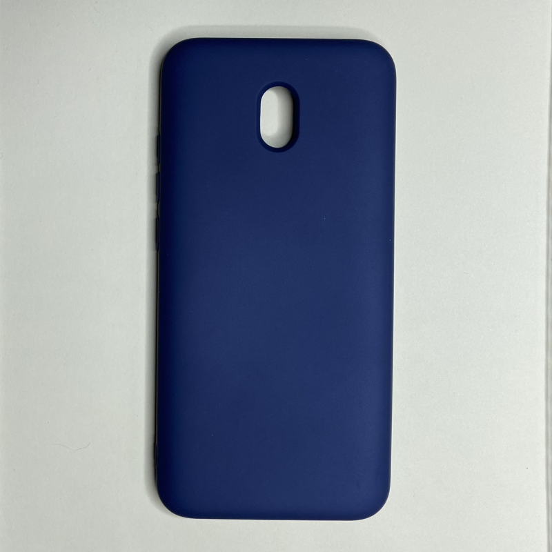 Silicone Case Soft-Touch for Redmi 8A Dark Bue