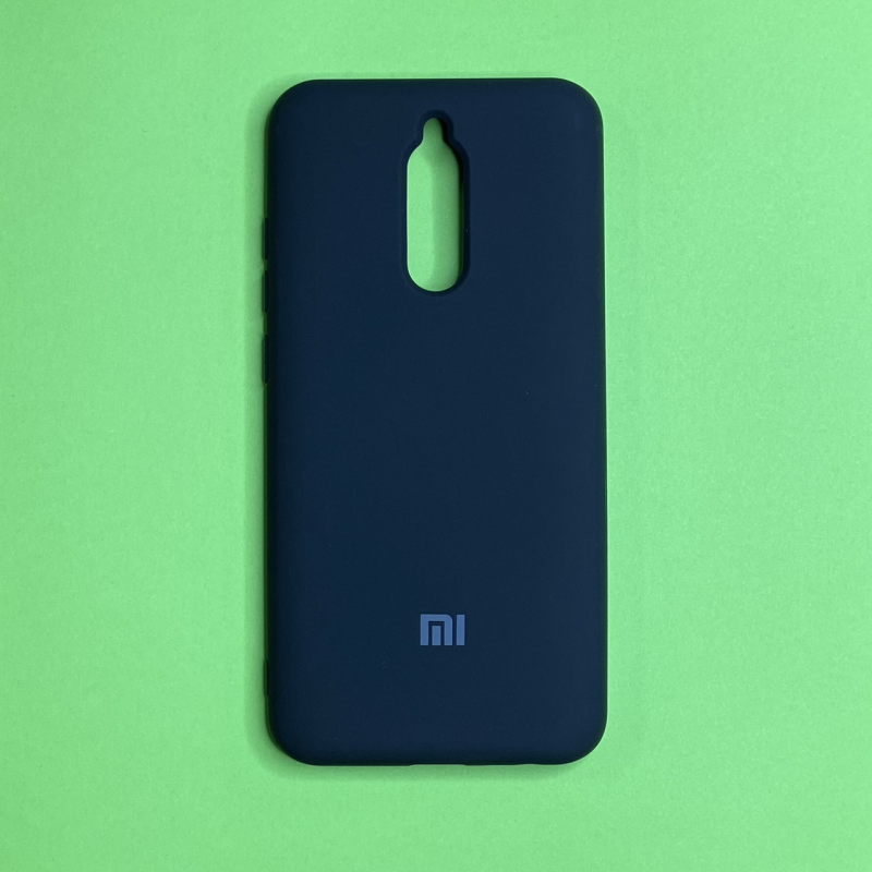 Silicone Case Soft-Touch for Redmi 8 Black
