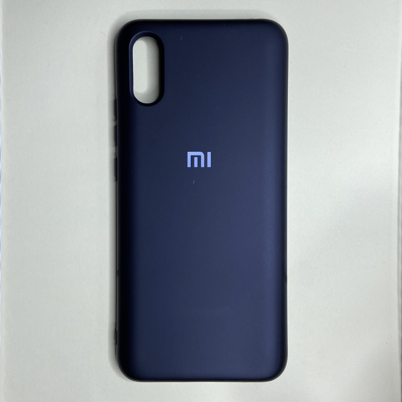 Silicone Case Soft-Touch for Redmi 9A Black