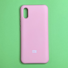 Silicone Case Soft-Touch for Redmi 9A Pink