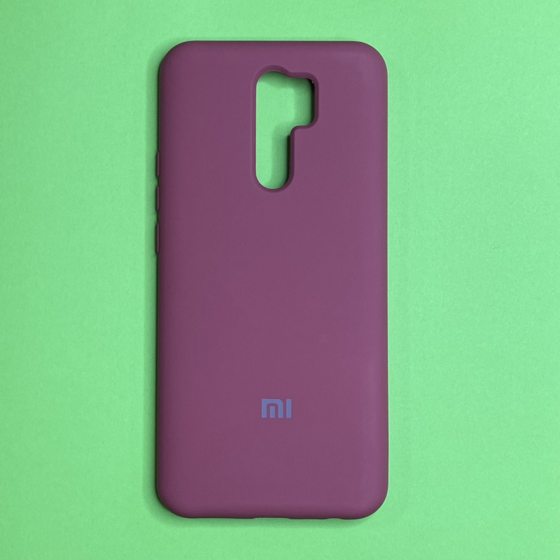 Чохол силікон кейс Xiaomi Redmi 9 Dark red Чохол силікон кейс Xiaomi Redmi 9 Dark red