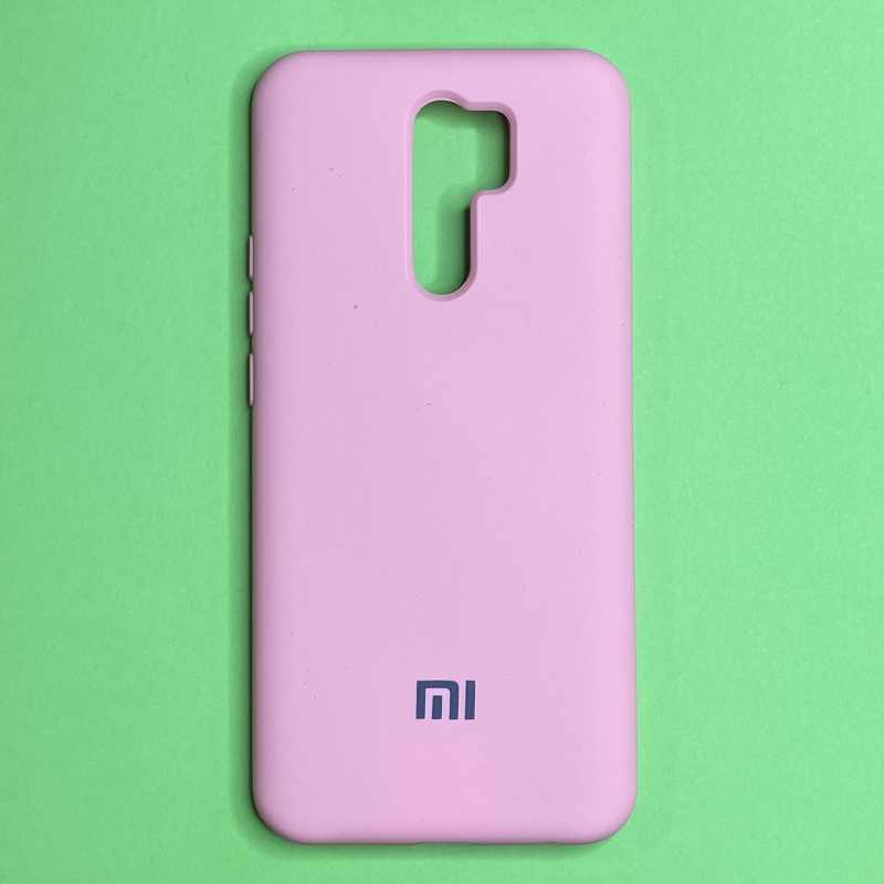 Чохол силікон кейс Redmi 9 Pink Рожевий Чохол силікон кейс Redmi 9 Pink Рожевий