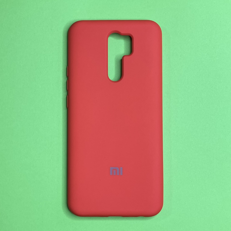 Чохол силікон кейс Redmi 9 Red Червоний Чохол силікон кейс Redmi 9 Red Червоний