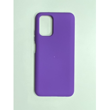 Silicone case Soft-touch for Redmi Note 10/S Purple