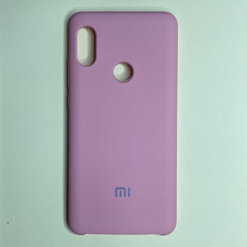 Silicone Case Soft-Touch for Redmi Note 5 / 5 Pro Light pink