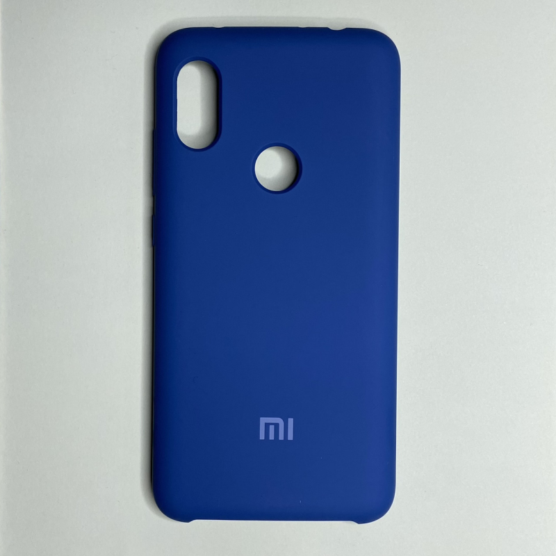 Silicone Case Soft-Touch for Redmi Note 6 / 6 Pro Blue