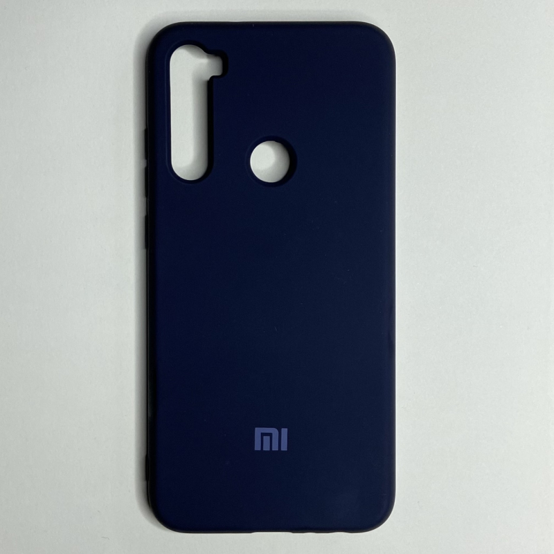 Silicone Case Soft-Touch for Redmi Note 8 Black