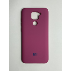 Silicone Case Soft-Touch for Redmi Note 9 Light red