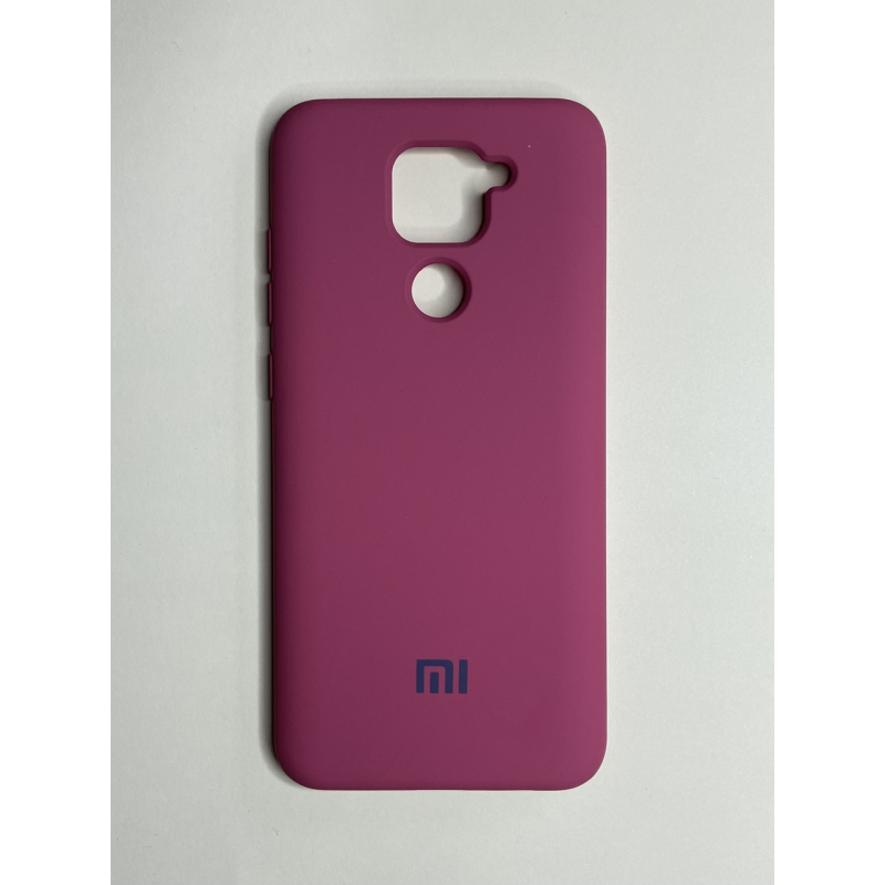 Silicone Case Soft-Touch for Redmi Note 9 Light red
