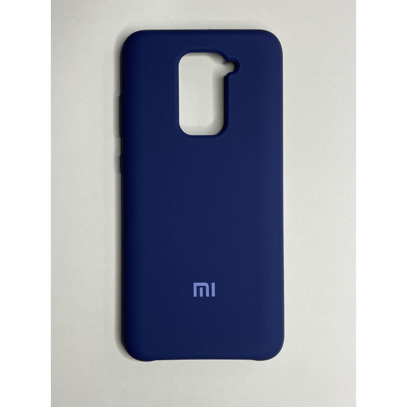 Silicone Case Soft-Touch for Redmi Note 9 Navy blue