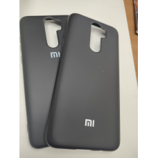 Silicone Case Soft-Touch Redmi Note 9S/ 9 Pro Black