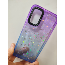 Чохол протиударний  Samsung A13 4G (A135)  прозорий Lilac