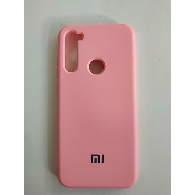 Чохол накладка для Xiaomi Note 8 T силікон кейс Рожевий Чохол накладка для Xiaomi Note 8 T силікон кейс Рожевий