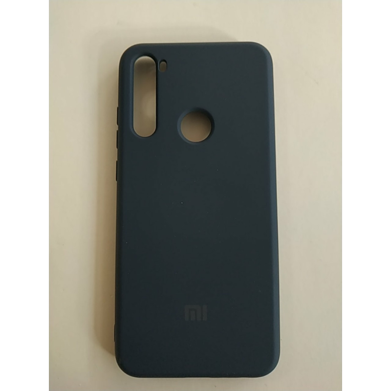 Чохол накладка для Xiaomi Note 8 T силікон кейс Темно синій. Чохол накладка для Xiaomi Note 8 T силікон кейс Темно синій.