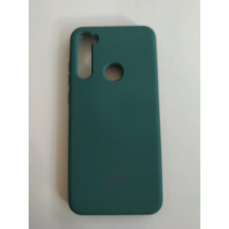 Чохол накладка для Xiaomi Note 8 T силікон кейс Зелений. Чохол накладка для Xiaomi Note 8 T силікон кейс Зелений.