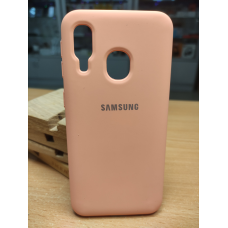 Silicone Case Soft-Touch for SM A40 2019 (A405) Pink
