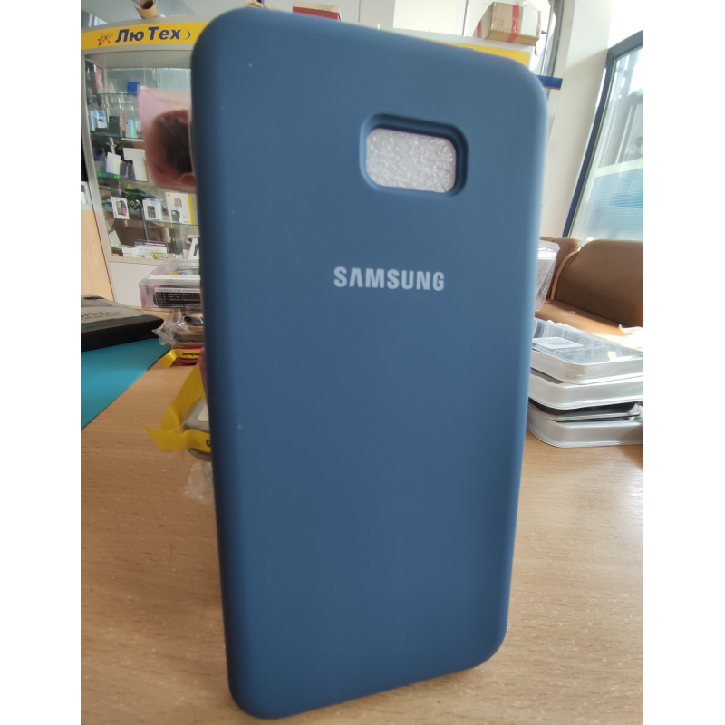 Silicone Case Soft-Touch for SM J4 Plus (J415) Ligh blue