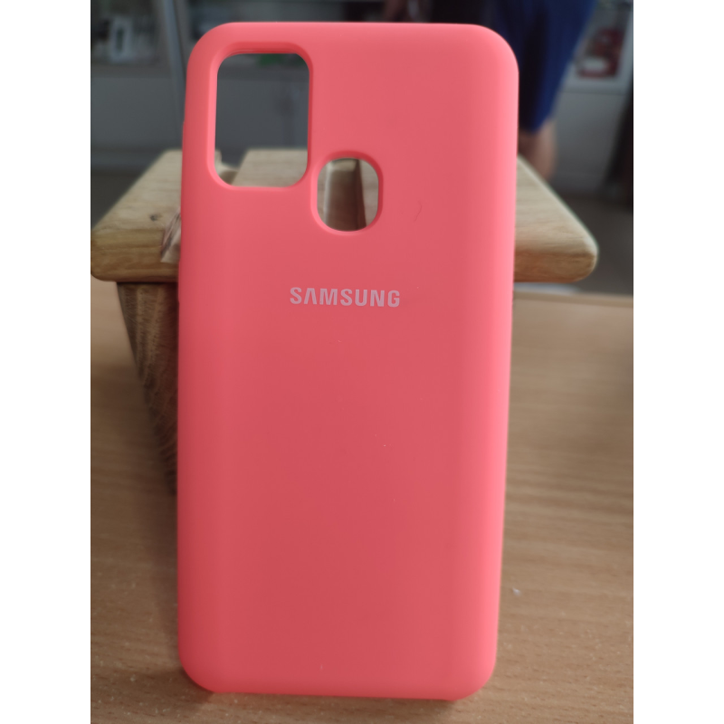 Чохол Silicone Case Samsung   M31 Coral