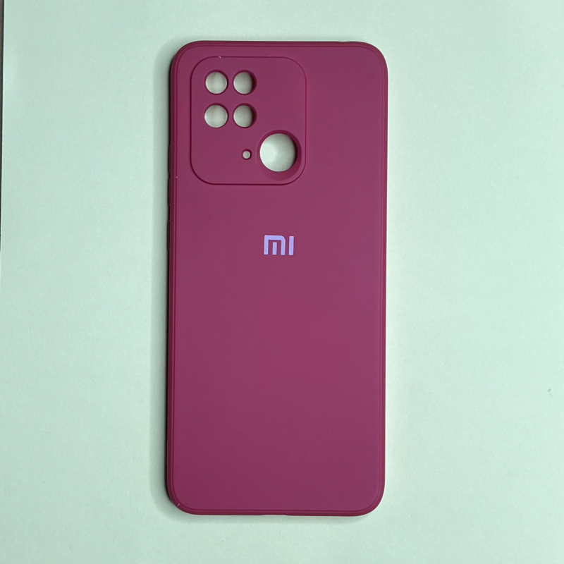 Чохол Silicone Case Soft-Touch Xiaomi Redmi 10C  Pink