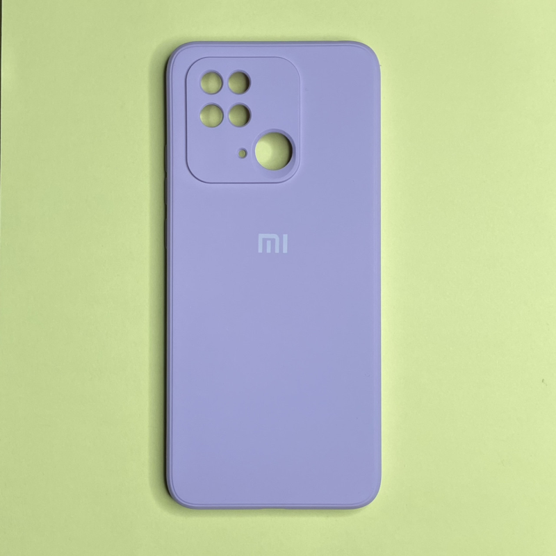 Silicone Case Soft-Touch for Xiaomi Redmi 10C Lilac