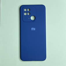Silicone Case Soft-Touch for Xiaomi Redmi 10C Navy Blue