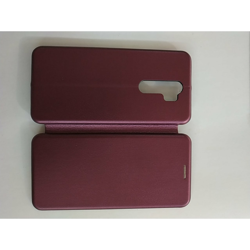 Чохол книжка для Xiaomi Note 8 Pro shell Бордовий. Чохол книжка для Xiaomi Note 8 Pro shell Бордовий.