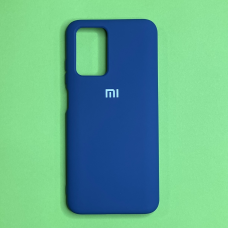 Silicone Case Soft-Touch for Xiaomi Redmi 10 Navy Blue