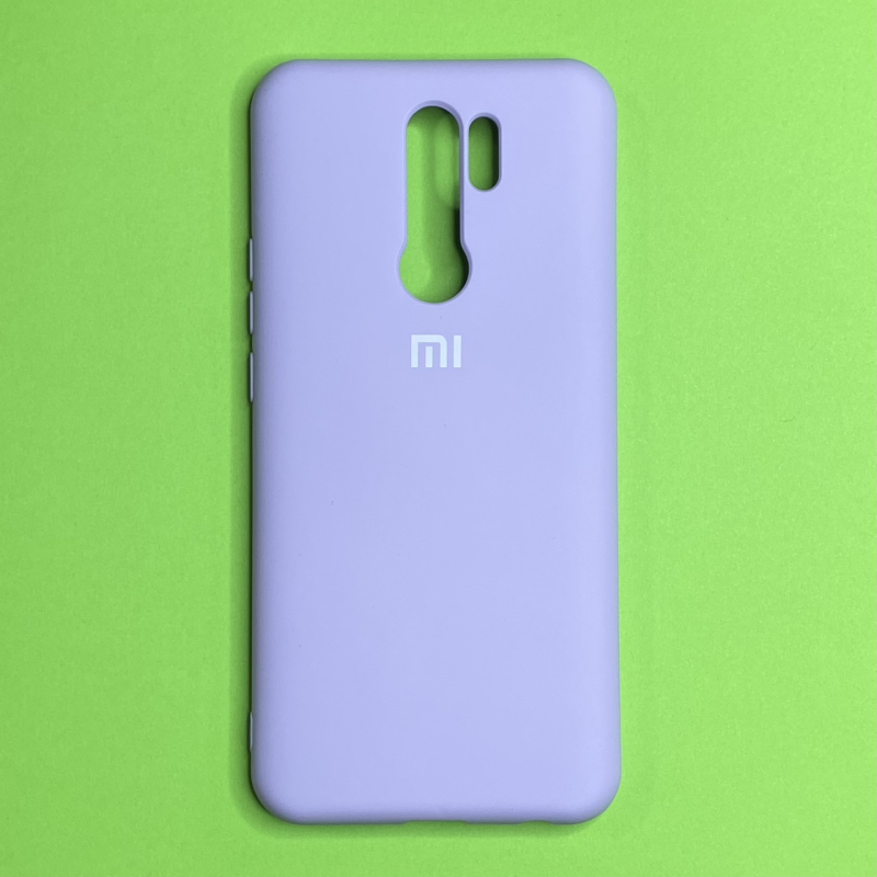Silicone Case Soft-Touch for Xiaomi Redmi 9 Lilac