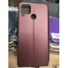 Чохол-книжка Level for Realme C25S Marsala