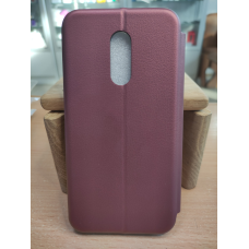 Чохол-книжка Level for Redmi 5 PLUS Marsala