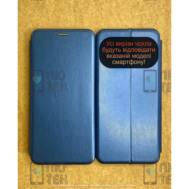 Чохол-книжка Level for Redmi Note 8 Pro Dark blue Чохол-книжка Level for Redmi Note 8 Pro Dark blue
