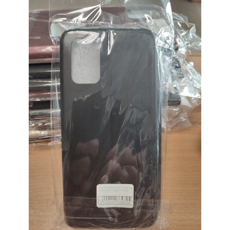 Чохол-книжка Level for SM A03S Black