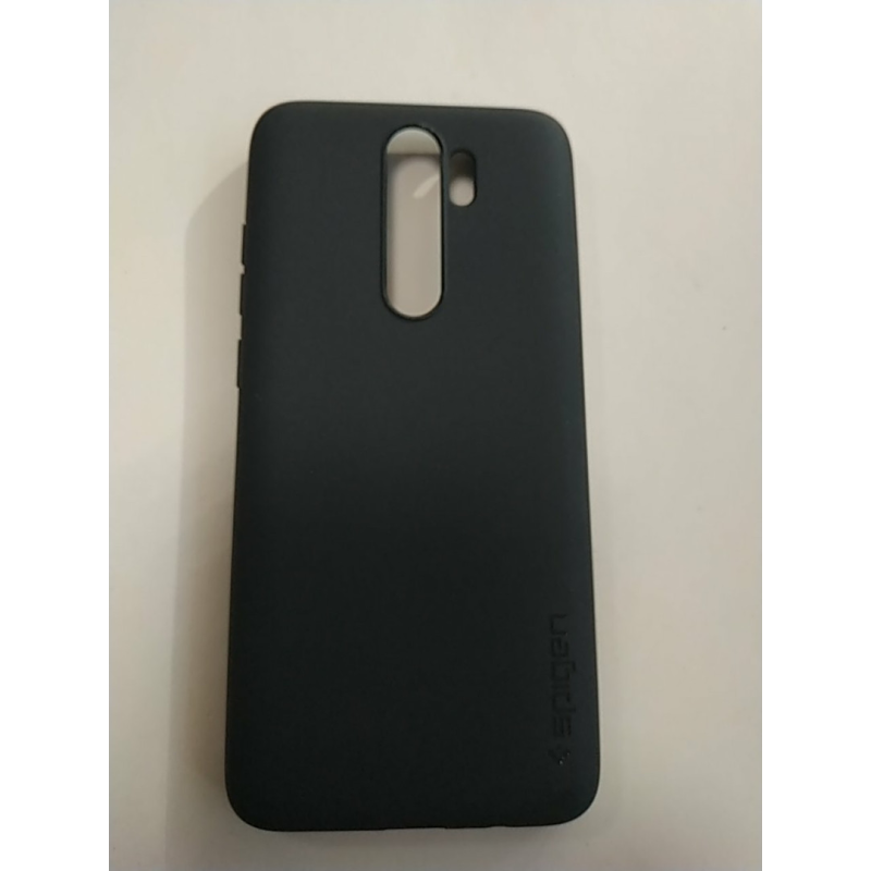 Чохол накладка для Xiaomi Note 8 Pro Spigen Чорний.