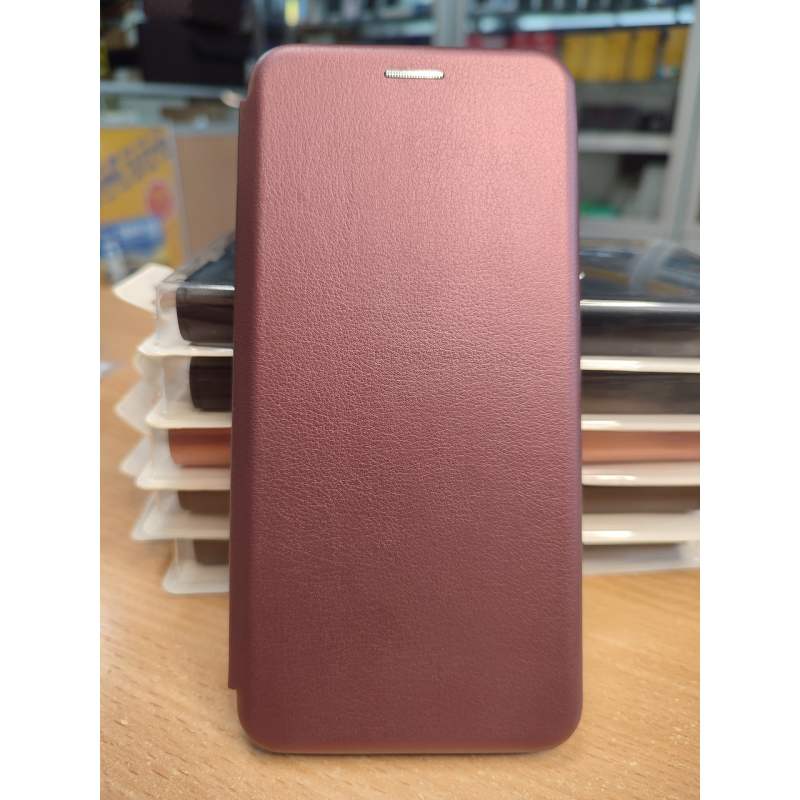 Чохол-книжка Level for SM A20S (A207) Marsala