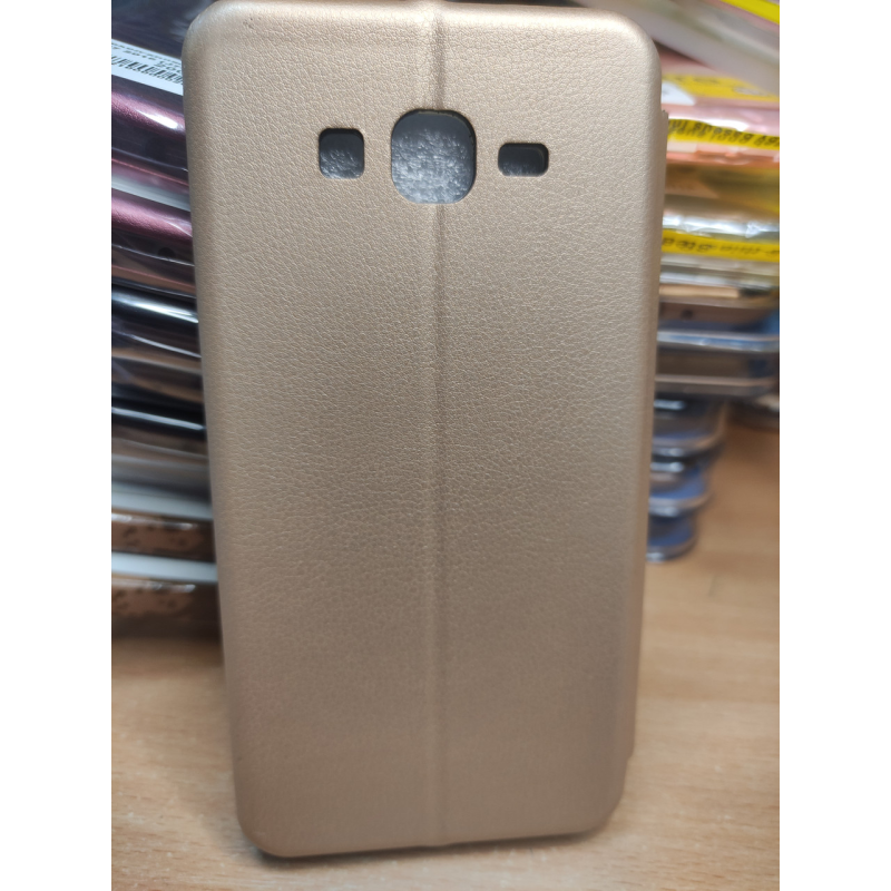 Чохол-книжка Level for SM J7 2015 (J700) Gold