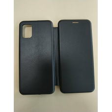 Чохол книжка для Samsung A31 shell Темно синій