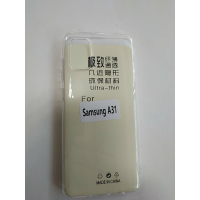 Чохол накладка для Samsung A31 tpu прозорий