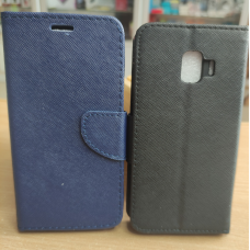 Чохол книжка для Самсунг j260, j2 core чорний, червоний,рожевий колір