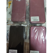 Чохол книжка для Самсунг j532, j2 prime чорний,бордовий