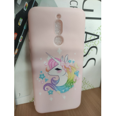 Чохол Єдинорожка для Хіаомі Редмі 8 рожевий